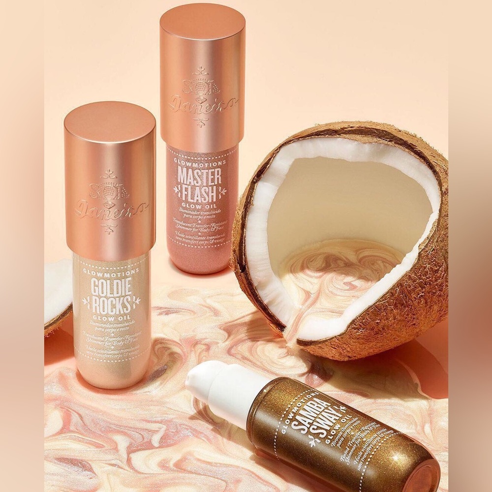 🎉SALE🎉 🆕☀️SOL DE JANEIRO: GOLDIE ROCKS Glowmotions Glow Body Oil